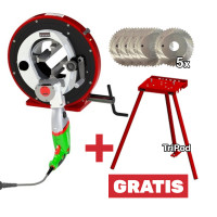 AXXAIR CC171ECO orbitális csővágó, Ø16-170 mm tartomány
