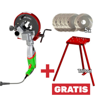AXXAIR orbitális csővágó berendezés Ø 5-78 mm CC81M 