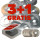 3+1 INGYEN: Ø68 mm-es fűrésztárcsák 1–3 mm falvastagságú csövekhez, 20 db