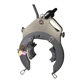 AXXAIR OX-6625 nyitott orbitális hegesztőfej, Ø 38–170 mm